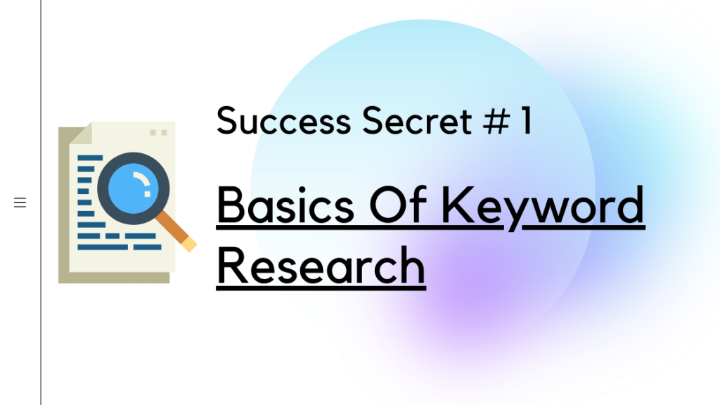 Basics Of Keyword Research