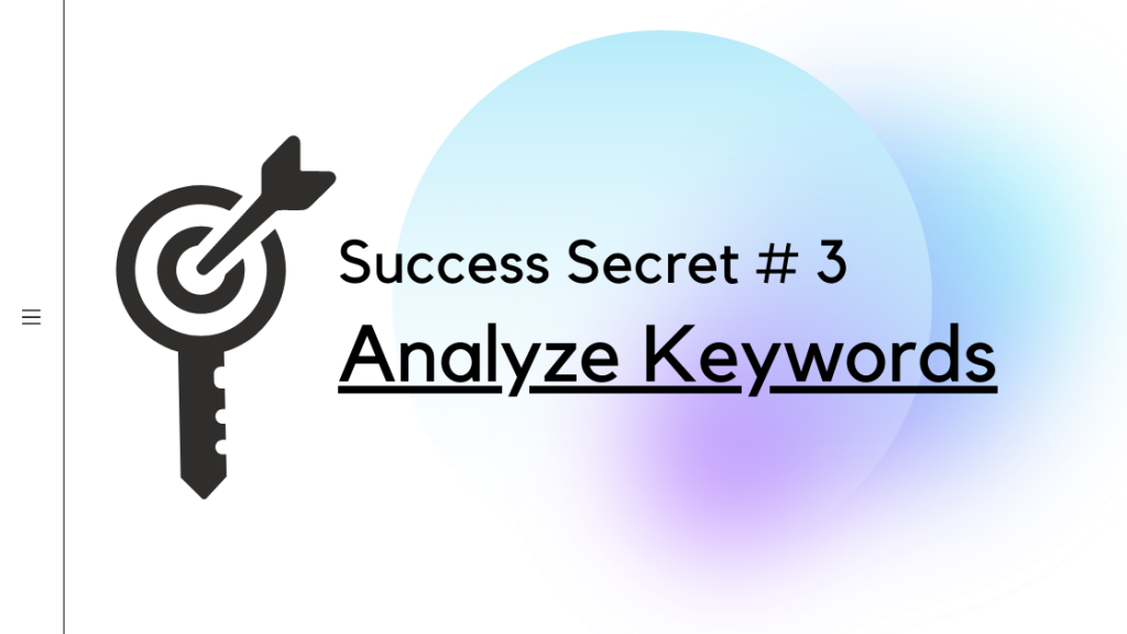 analyze keywords