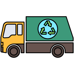 How should trash and recyclables be stored