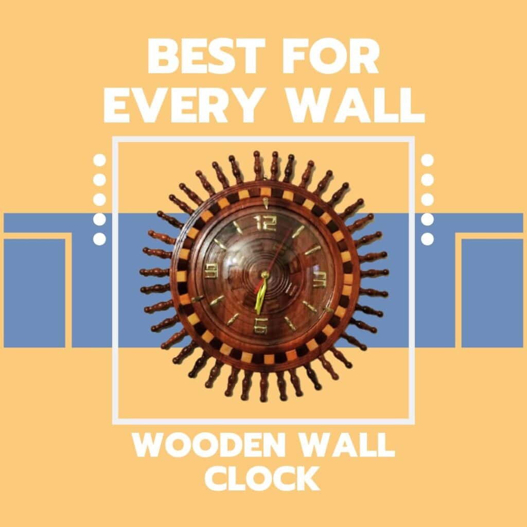 Wooden Wall Clock 1 Wooden Wall Clock