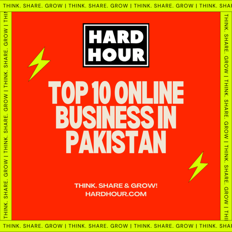 Top 10 Online Business in pakistan